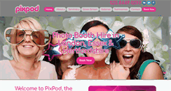 Desktop Screenshot of pixpod.com
