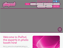 Tablet Screenshot of pixpod.com